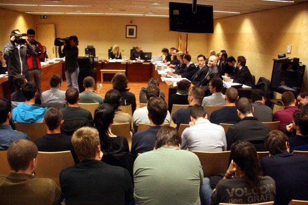 La llauna de sardines judicial en tot el seu esplendor