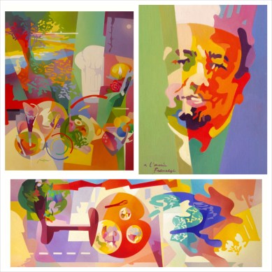 A dalt: Treballs pel 