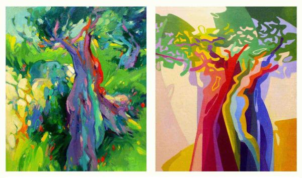 Evolució. A l'esquerra: 