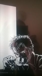 Dibuix per les pàgines interiors de la novel·la. AUTOR: Bernat Costa